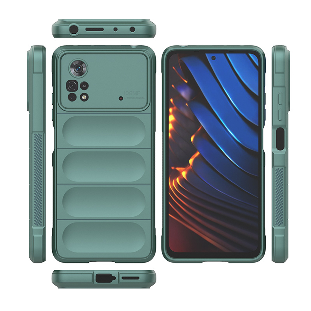 Противоударный чехол Flexible Case для Poco X4 Pro 5G