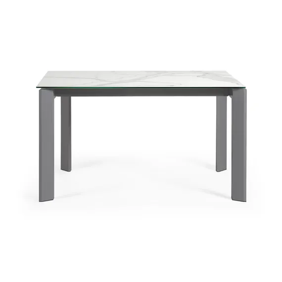 Стол Atta 140 (200) x90 антрацит, керамика