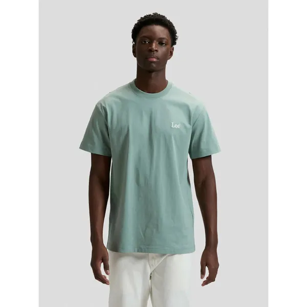 Футболка мужская LEE SS SMALL LOGO TEE DESERT SAGE