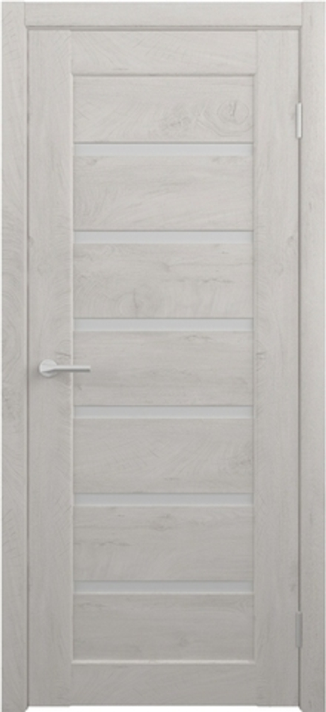 Двери ALBERO  "Мальта" Дуб снежный / Мателюкс (ДО)