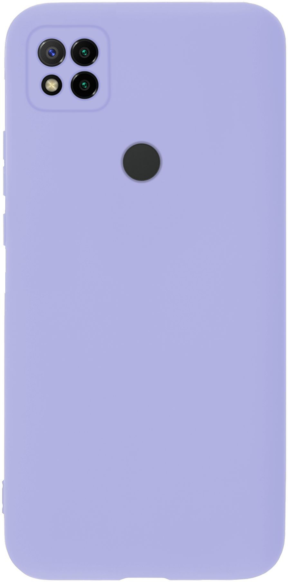 Мягкий Soft Touch чехол из силикона для XIAOMI REDMI 9C с бархатной подкладкой