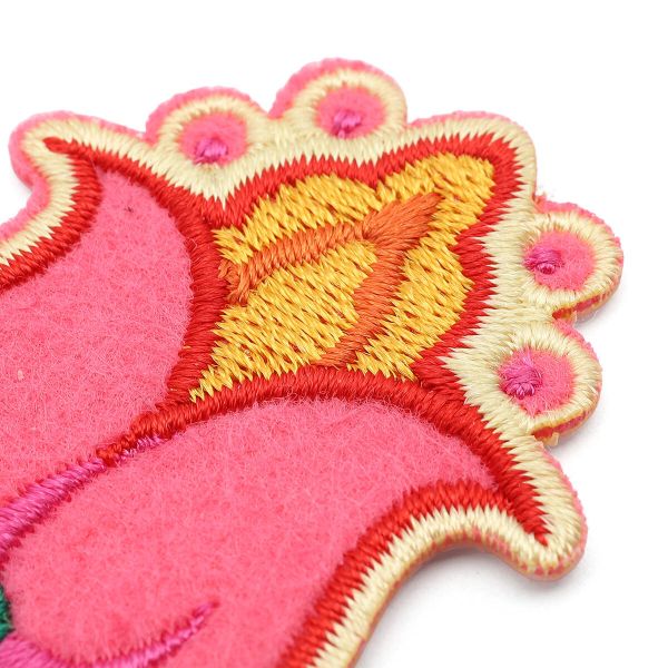 Аппликация термоклеевая Цветок, 4х5cm, Hobby&Pro