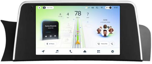 Магнитола для BMW X3 F25 2010-2012 CIC (рамка тип 2) - Teyes CC4L-DTS монитор 9" IPS, Android 14, Быстрая, Snapdragon 662, CarPlay, 4G SIM-слот