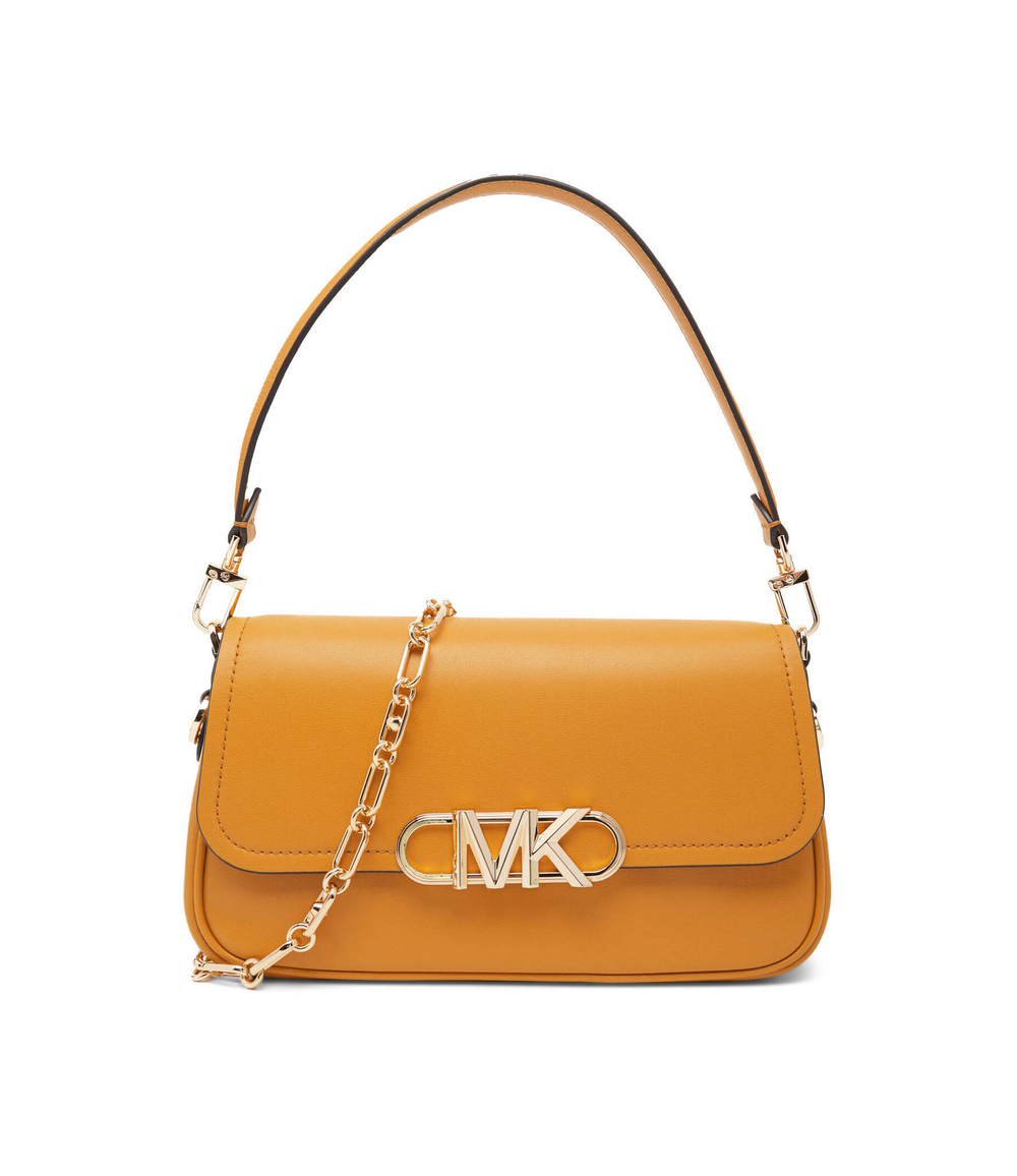 кожаная сумка-мессенджер Michael Kors - оранжевый(30F2G7PC2L)