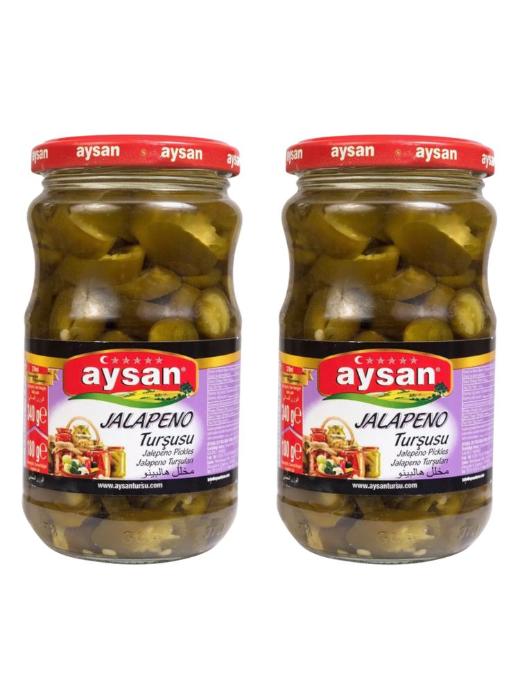 Перец халапеньо Aysan в рассоле 340 г x 2 шт