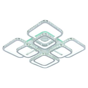 Потолочный светодиодный светильник LED 416W+8W RGB 8010/4+4 WHT белый Profit Light