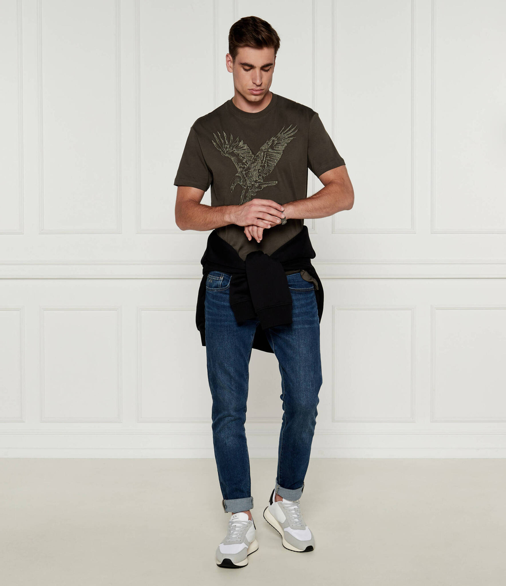 Футболка Armani Exchange - хаки(6DZTAD ZJ9TZ)