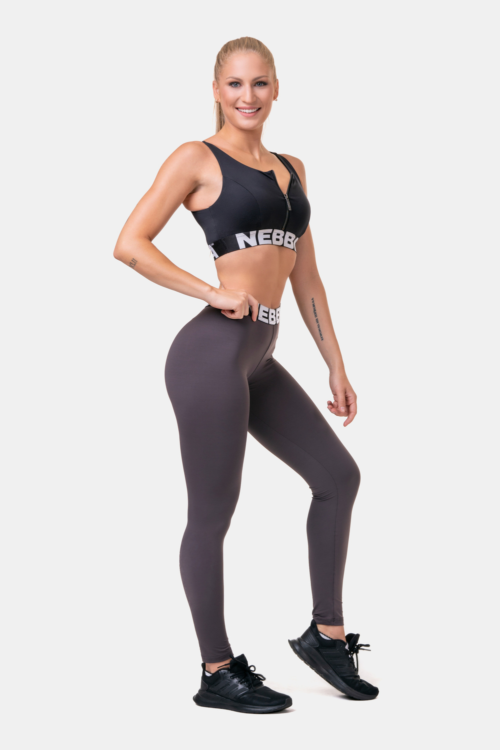 Легинсы женские Squat HERO Scrunch Butt Leggings 571 Каштановые