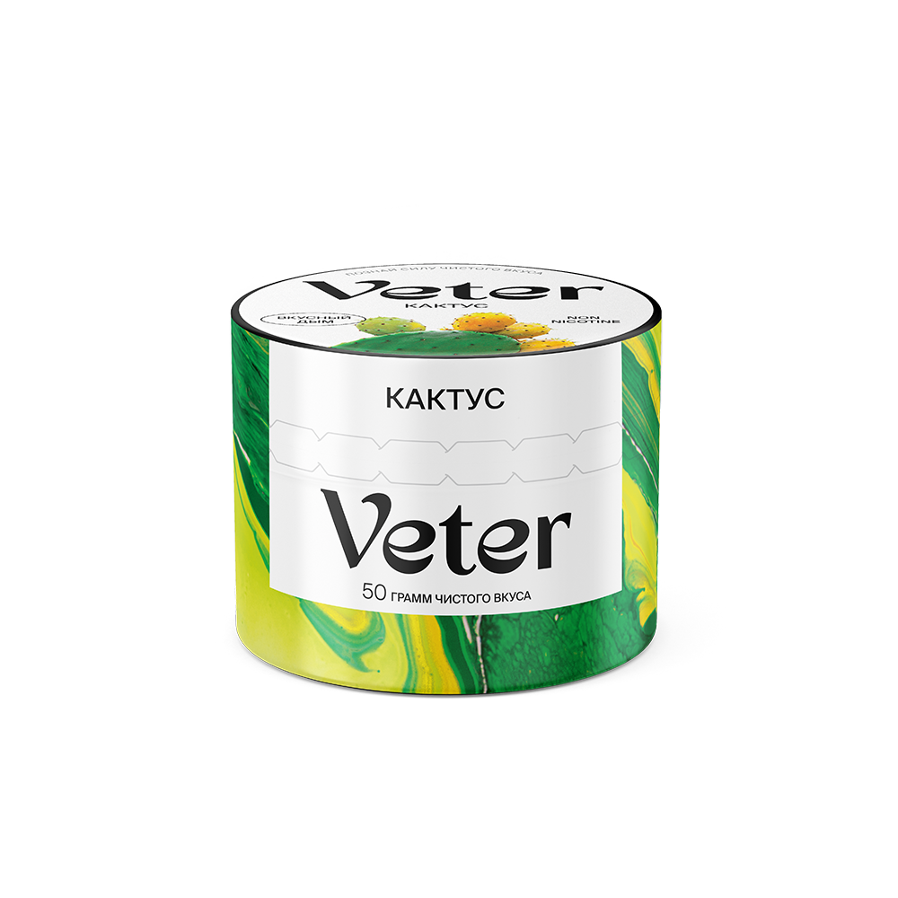 Кальянная смесь безникотиновая Veter - Кактус, 50г.