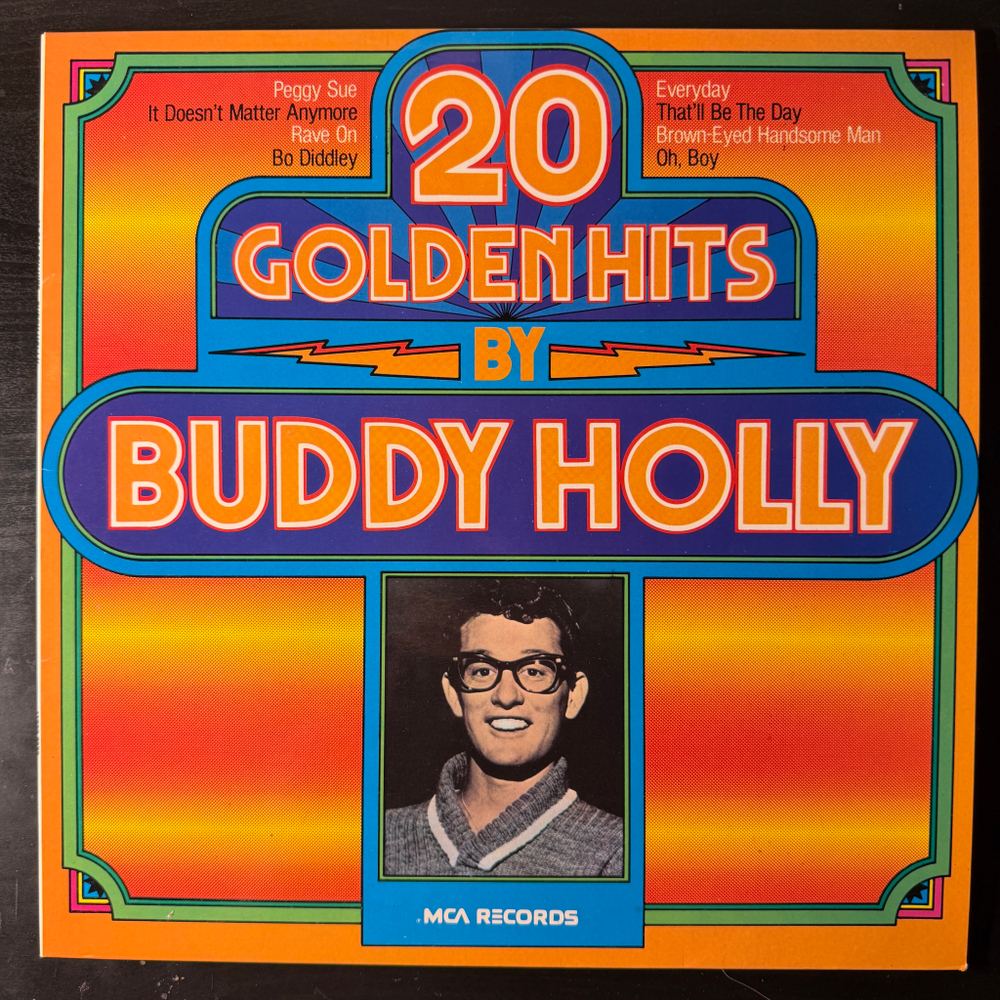 Buddy Holly - 20 Golden Hits By Buddy Holly (Швеция 1977г.)