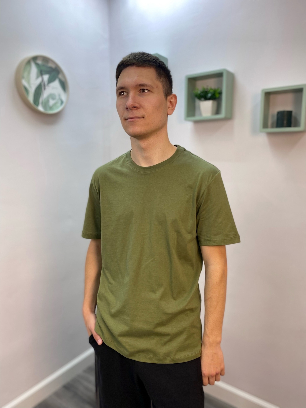 Футболка мужская "Однотонная" (АН)