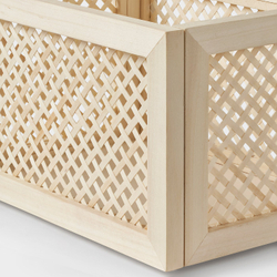 IKEA VÄLTNING  (ИКЕА ВЭЛТНИНГ)  -  Контейнер для хранения - натуральный 25x35x15 см