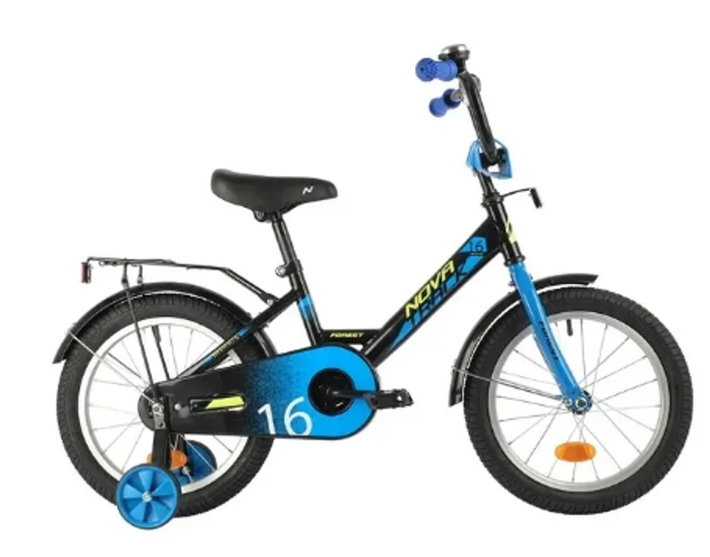 ДЕТСКИЙ ВЕЛОСИПЕД NOVATRACK  FOREST 16,цвет чёрный