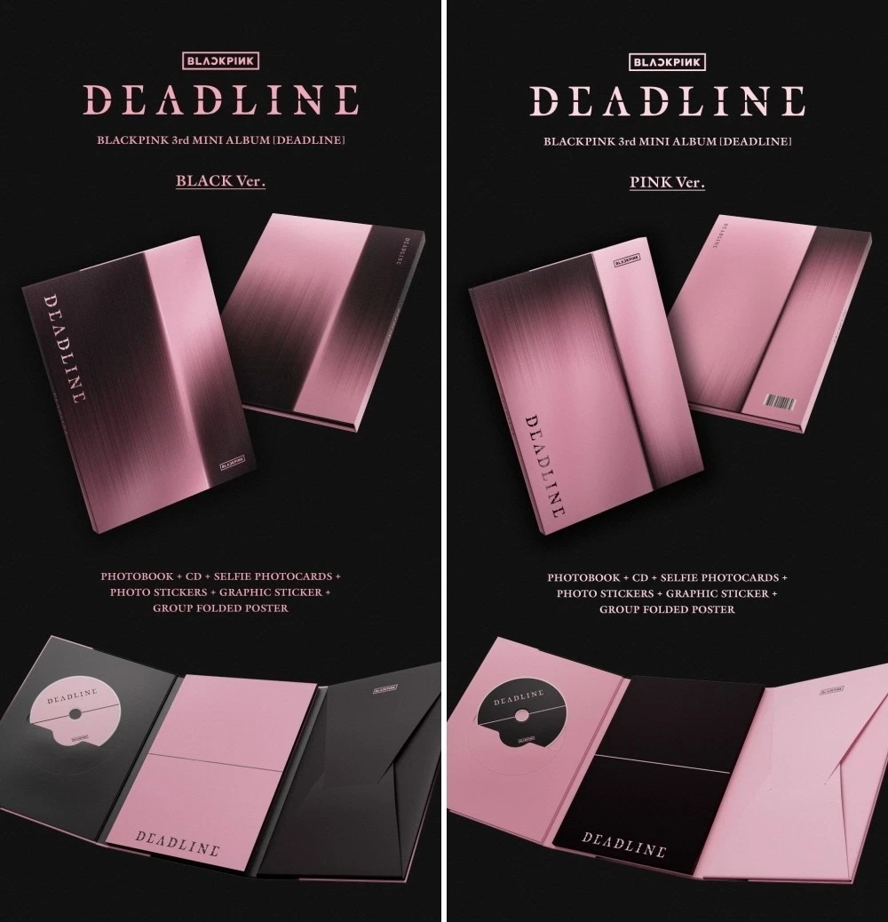 Альбом BLACKPINK - DEADLINE (Black ver.)