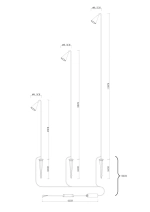 Грунтовый светильник Arte Lamp MULIPHEIN A1084PA-3BK, 3хLED