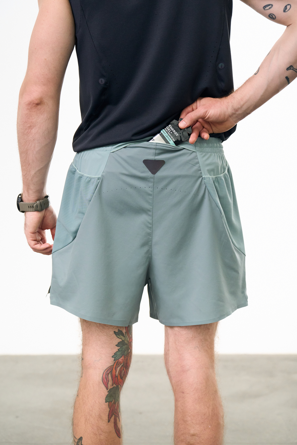 Шорты Blue Monte Frog Breath Trail Running Shorts "Mountain Green"