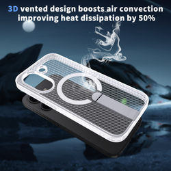 Прозрачный чехол Mesh Pro Magnetic Case для Poco X8 Pro 5G