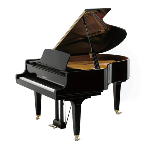 KAWAI GL-40 M/PEP - рояль, 180х152х102, банкетка (600), черный полиров., механизм Millennium III.