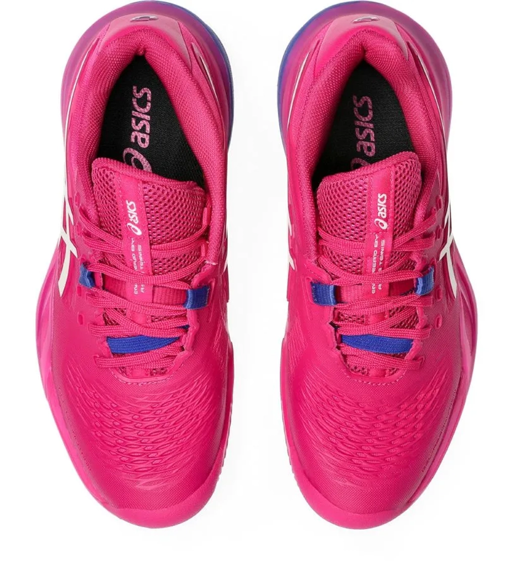Женские теннисные кроссовки Asics Gel-Resolution X Clay - bright rose/cream