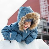 Комбинезон зимний мембранный с системой роста "Джинс"