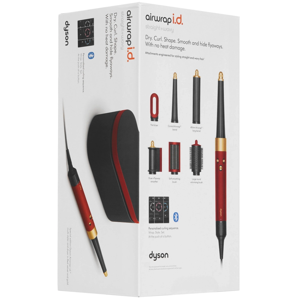 СТАЙЛЕР DYSON AIRWRAP COMPLETE LONG (HS08), RED VELVET/GOLD