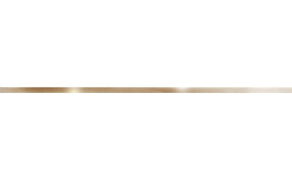 BWM61MET808 бордюр Metallic Glossy Gold 12*600*9