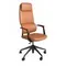 Офисное кресло Angel Cerda 4261 из коричневой экокожи