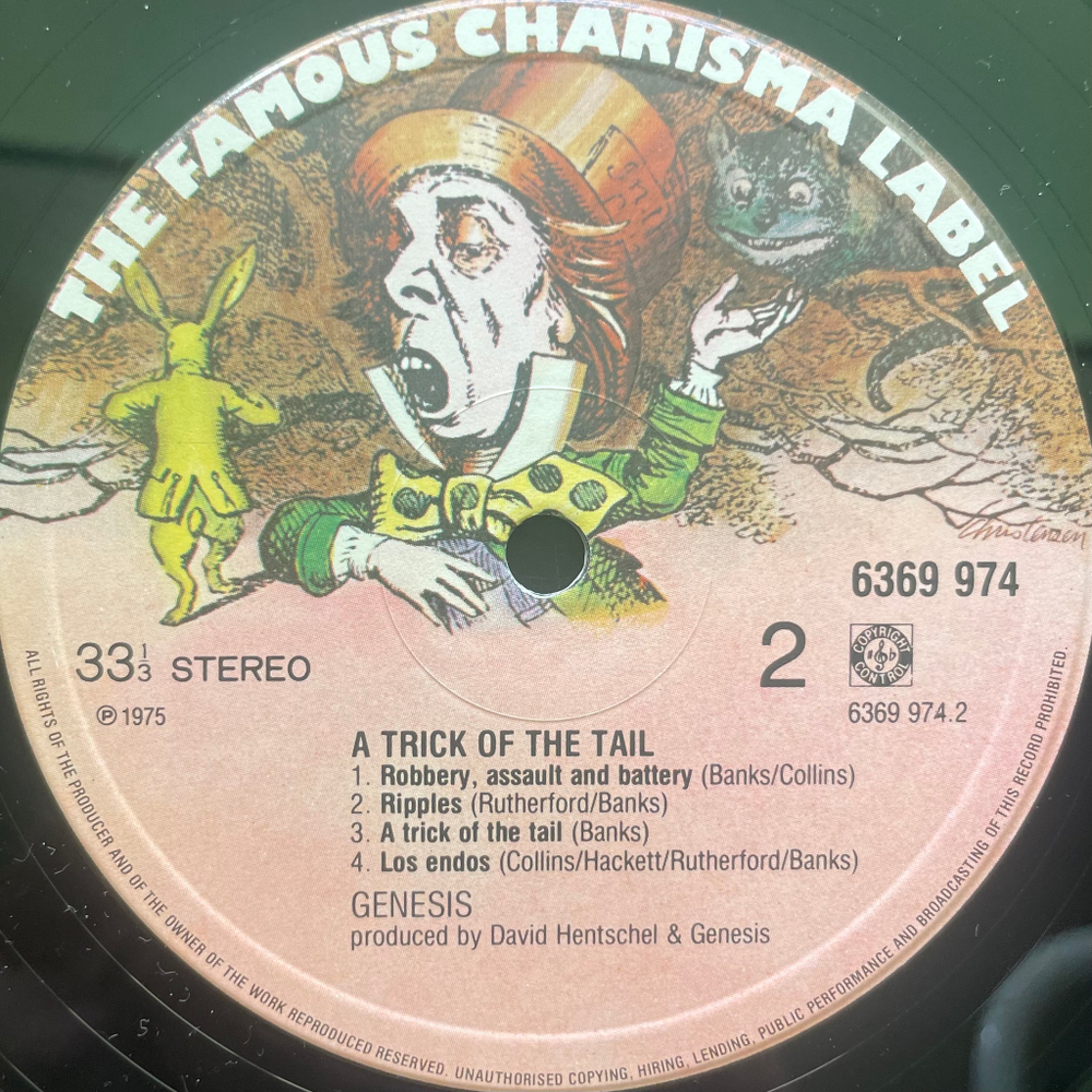 Genesis ‎– A Trick Of The Tail (Голландия 1976г.)