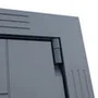 Входная дверь Гермес Неоклассика серая внутри
