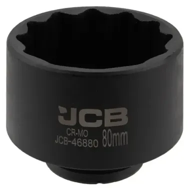 Головка ударная 3/4'', 80мм (12гр.) JCB JCB-46880