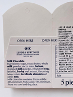 Шоколад фигурный молочный Lindt Mini Santa 2 уп. по10 г (Германия)