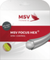 Теннисная струна MSV Focus HEX NY - 1.27 Set (12 м), арт. 5156
