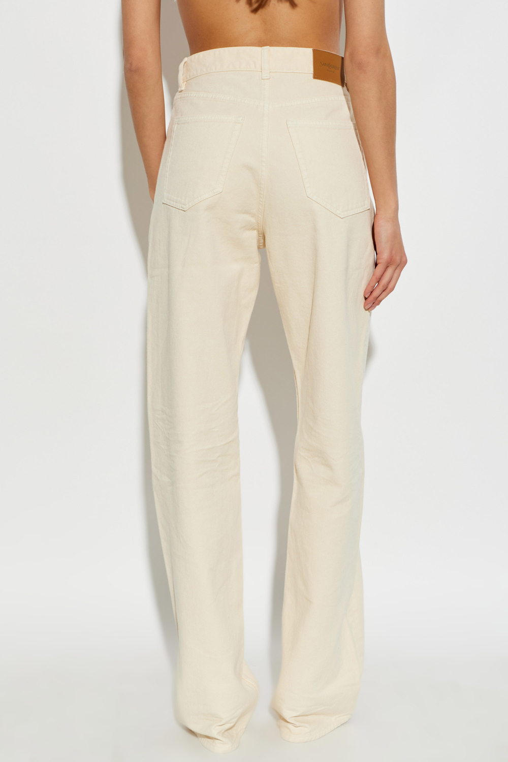 Джинсы SAINT LAURENT