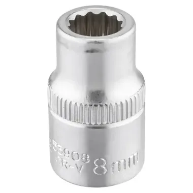 Головка 8мм (12гр.), 3/8'' RockFORCE RF-53908