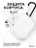 Чехол для Airpods Pro 3 Gurdini прорезиненный soft touch c карабином Белый