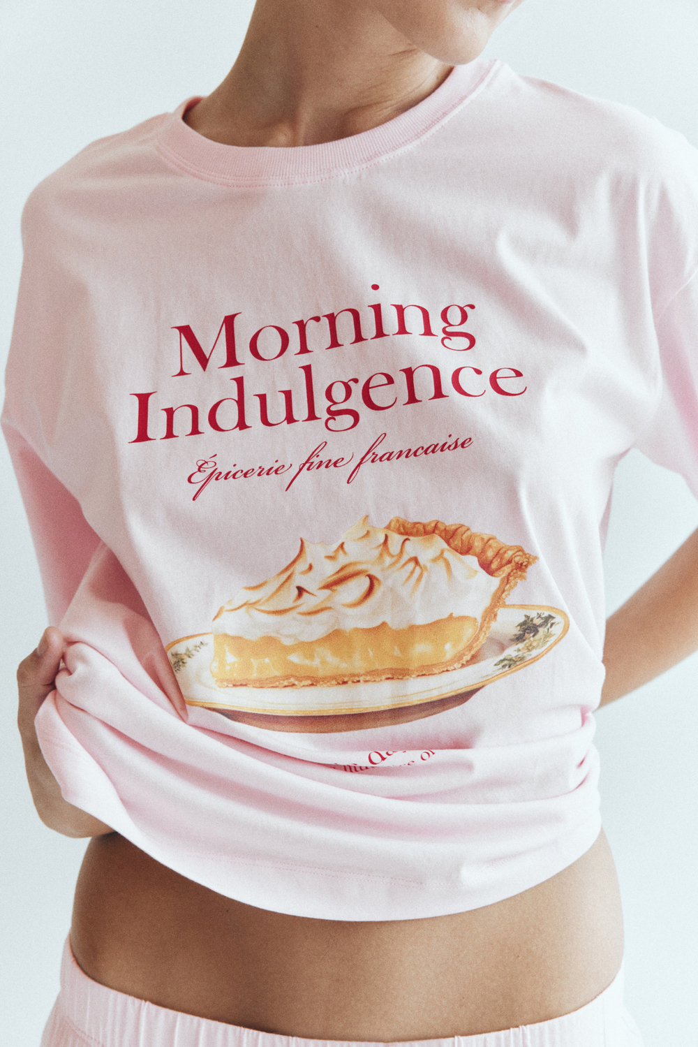 Хлопковая пижама с принтом - H&M