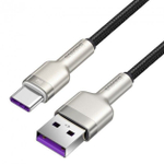 Usb Кабель-зарядка TYPE-C Baseus Cafule Series Metal Data Cable 66W 1м (CAKF000101) черный