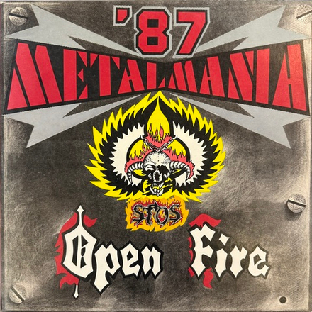 Виниловая пластинка Сборник Open Fire / Stos – Metalmania '87 LP