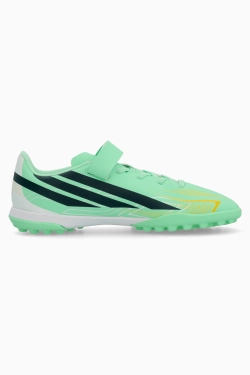 Сороконожки adidas F50 Hyperfast Club Hook-and-Loop TF Junior - бирюзовый