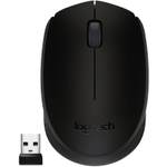 Мышь Logitech M170, Black (беспроводная 2.4 GHz)