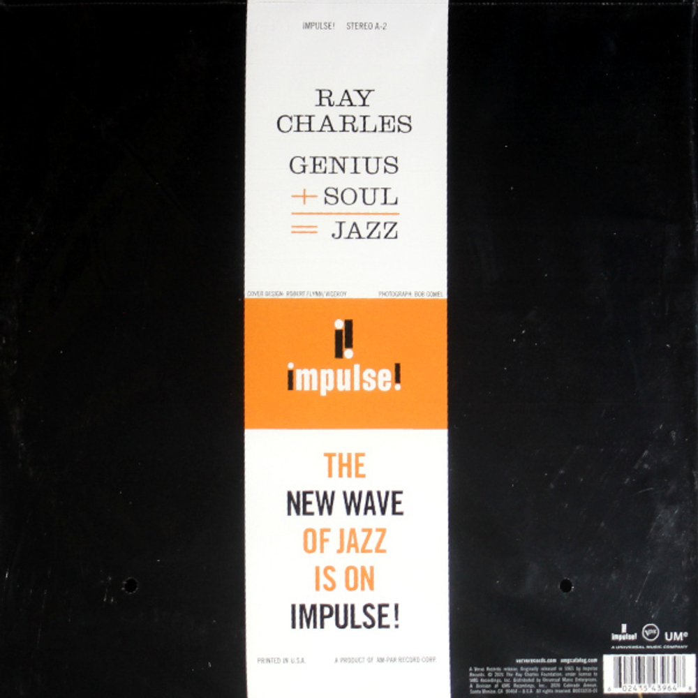 Ray Charles / Genius + Soul = Jazz (LP)
