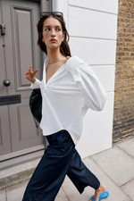 БАЗОВАЯ РУБАШКА ИЗ ПОПЛИНА — ZARA