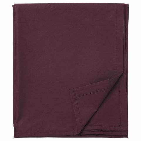 Простыня IKEA ULLVIDE (УЛЛЬВИДЕ), Бордовый, 240х260 см