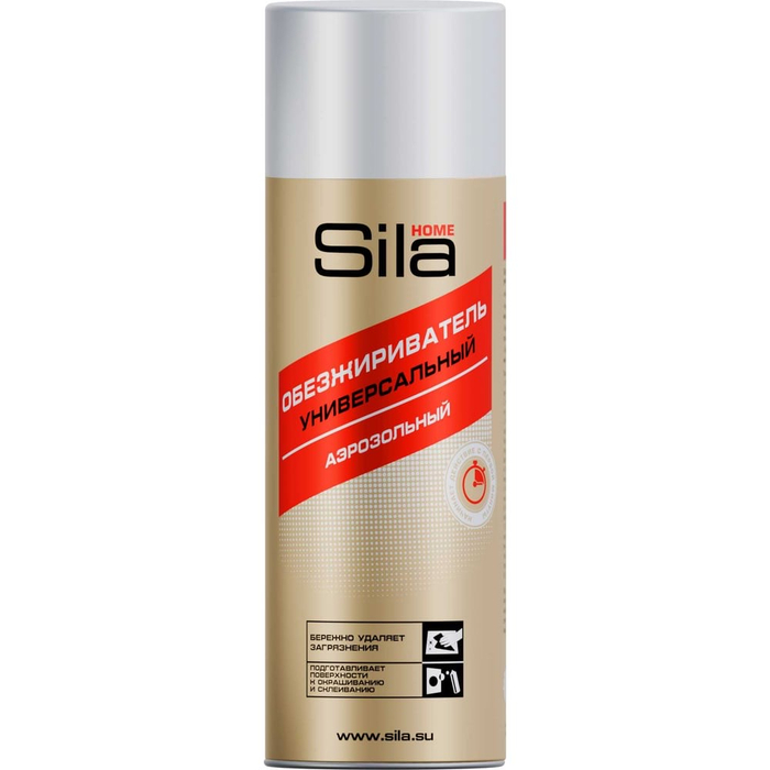 Обезжириватель SILA Home Fat Cleaner аэрозоль 520мл *12