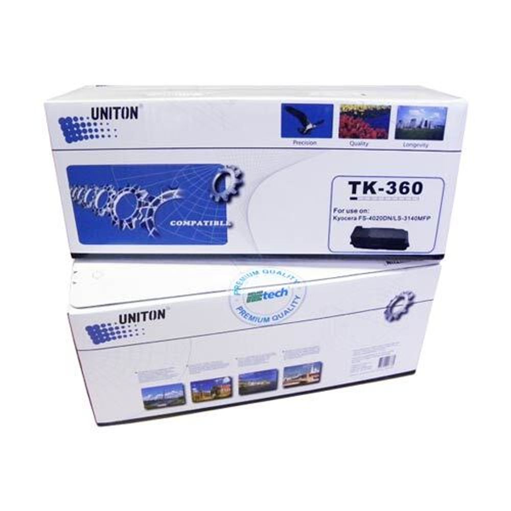 Тонер-картридж UNITON, аналог KYOCERA TK-360 для FS-4020DN (20K, TOMOEGAWA)