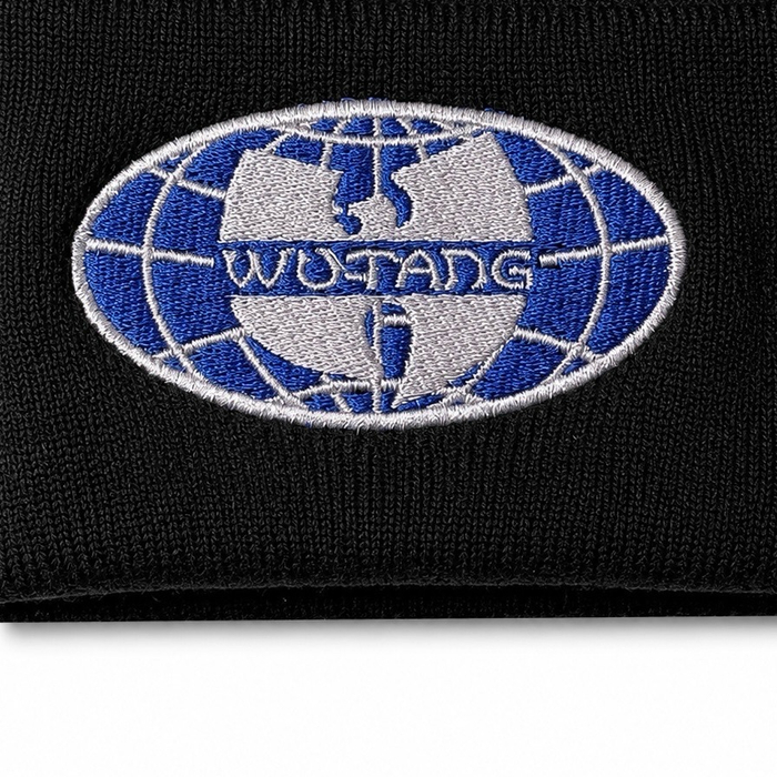 Шапка-Бини с подворотом Wu-Tang "Wu-Tang Forever" (чёрный)