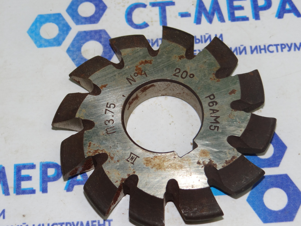 Фреза модульная М3.75 №4 (Р6АМ5) z=12