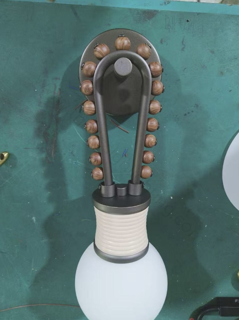Wall design lamp Talisman Loop by Apparatus