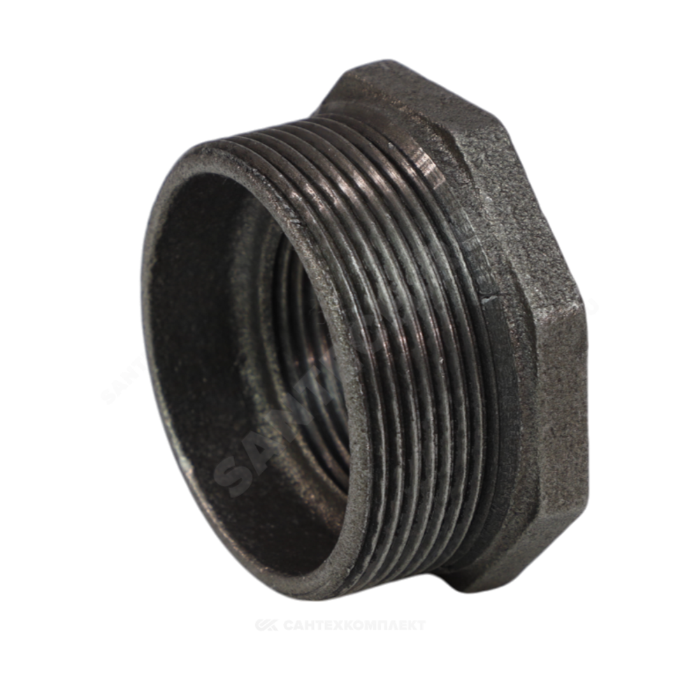 Футорка чугун Ду 40х25 (1 1/2"х1") НР/ВР Fittex PLUS