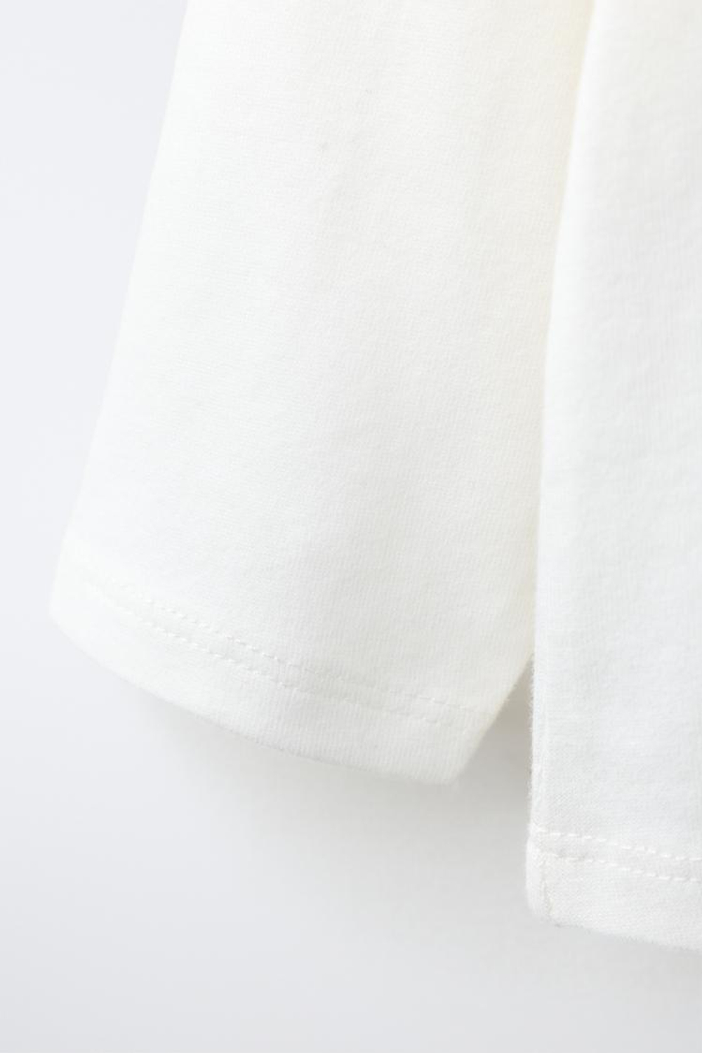 ZARA ЛОНГСЛИВ С ВЫШИВКОЙ, ЭКРЮ